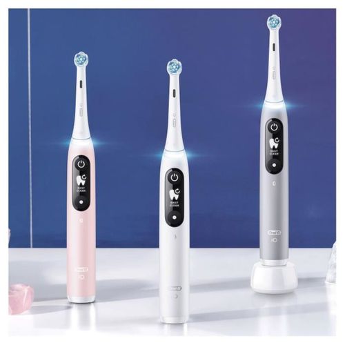 Brosse À Dents électrique Connectée Grise Bluetooth 5.0 Io 6s