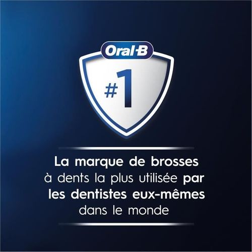 Brosse à Dents Électrique Oral-b Vitality Pro - Bleue - 3 Modes De Brossage - Brossette Incluse