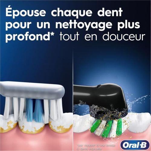 Brosse à Dents Électrique Oral-b Vitality Pro - Bleue - 3 Modes De Brossage - Brossette Incluse