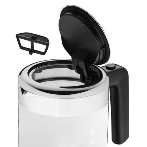 Bouilloire Sans Fil 1l 1900w Inox/verre - 0413190011