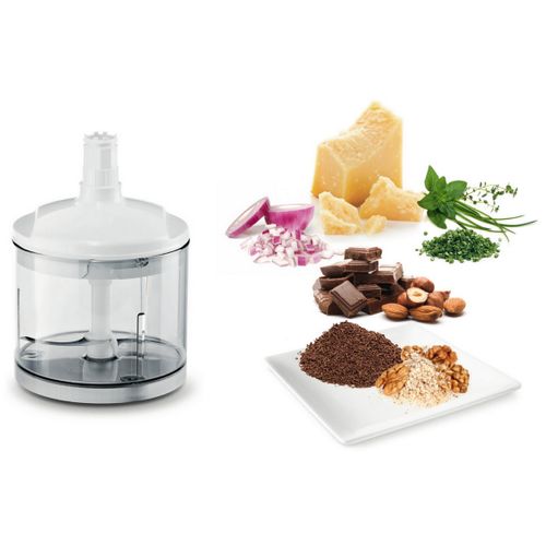 Mixeur Plongeant 600w + Mini Hachoir Gris - Msm66020