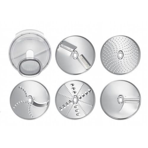 Accessoires Pour Kitchen Machine Mum5 - Lot Veggielove : Râpeur/éminceur - 5 Disques - Muz5vl1