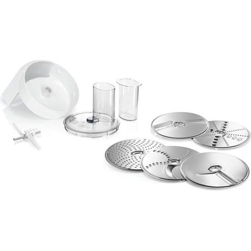 Accessoires Pour Kitchen Machine Mum5 - Lot Veggielove : Râpeur/éminceur - 5 Disques - Muz5vl1