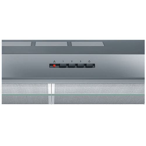 Hotte visière 60 cm 350m3/h Acier Inoxydable - Dul63cc50