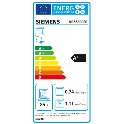 Four Intégrable 85l 90cm A+ Catalyse Inox - Vb558c0s0