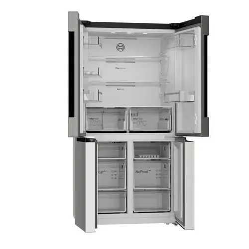 Réfrigérateur multi-portes congélateur en bas 183 x 91 cm Inox - Kf96nvpea