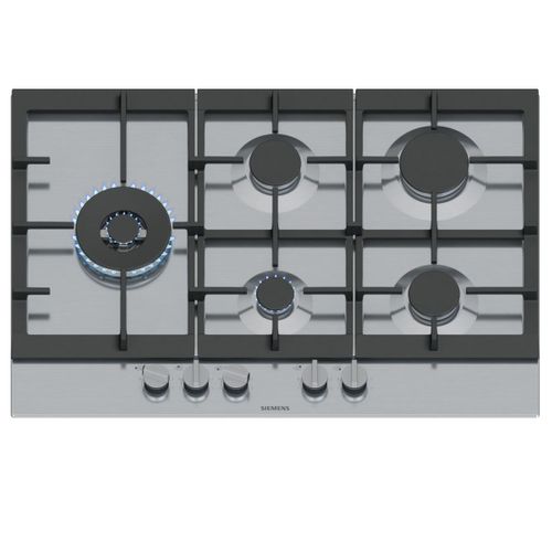Table De Cuisson Gaz 75cm 5 Feux 12500w Inox Ec7a5si90