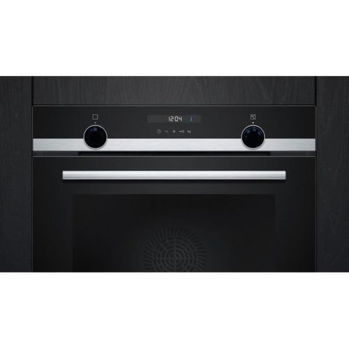 Four encastrable Ecoclean Softclose - IQ500 - Hb557gbs3f - Noir - 7 Modes De Cuisson