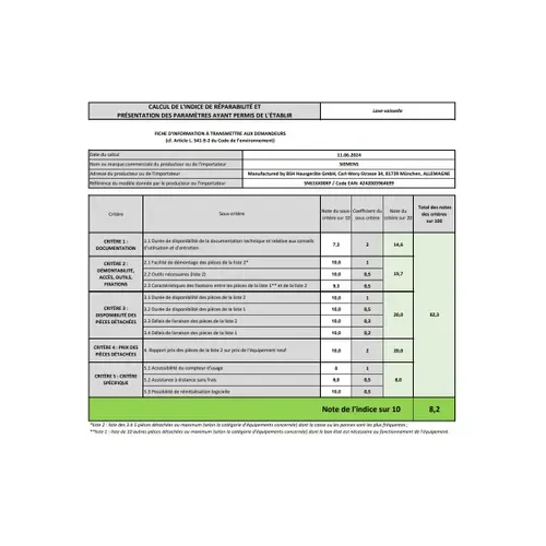 Lave-vaisselle Tout Intégré 60 Cm 13 couverts 46 dB - Sn616x00kf