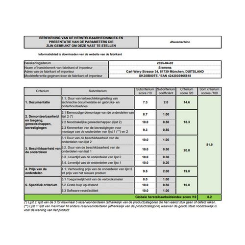 Lave-vaisselle Compact 60cm 6 Couverts 49db Noir - Sk25ib00te