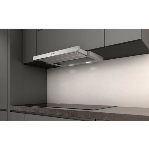 Hotte Télescopique 60cm 399m³/h Argent Métallisé D46ed52x1