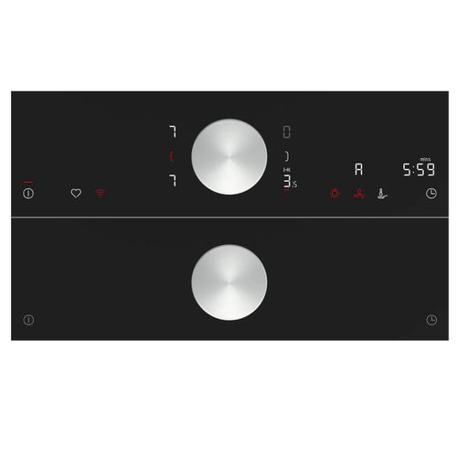 Table De Cuisson Induction 71cm 4 Feux 7400w Noir T67ttx4l0