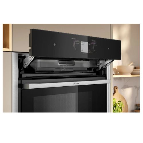 Four Intégrable Combi Vapeur 71l 60cm A+ Pyrolyse Noir B64vt73n0