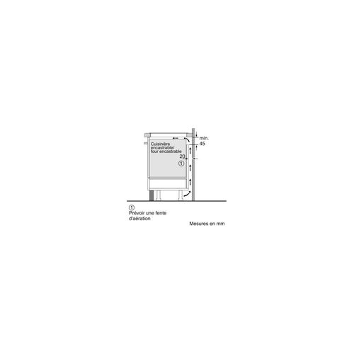 Table De Cuisson Induction 60cm 3 Feux 7400w Noir T56nbj1l0
