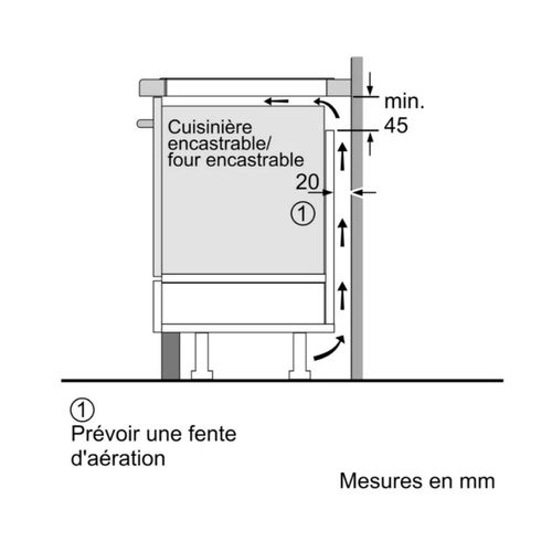 Plaque De Cuisson à Induction 80cm 5 Foyers 7400w T58fhw1l0