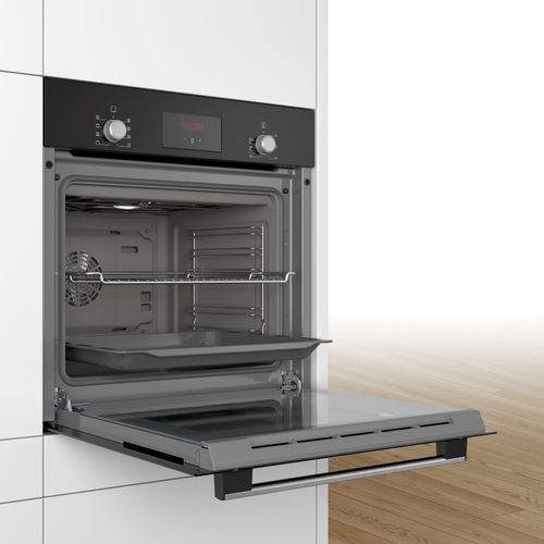 Four encastrable BOSCH HBF153BB0 Ecoclean noir