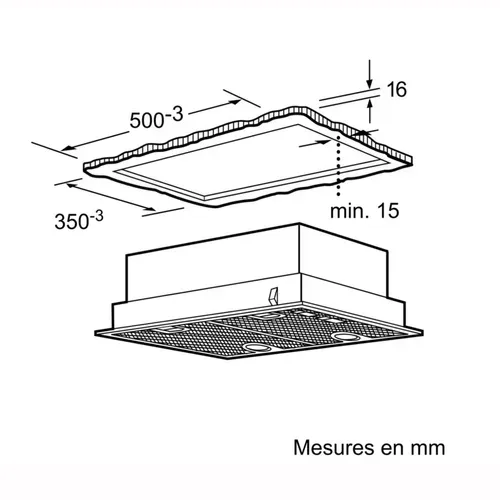 Groupe filtrant BOSCH DHL555BL