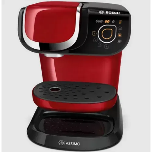 Machine à Café Tassimo Multi-boissons - Réservoir D'eau 1,3l - Arret Automatique -rouge-tas6503