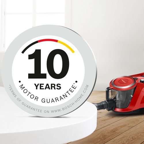 Aspirateur Sans Sac 72db Rouge - Bgs41pet1