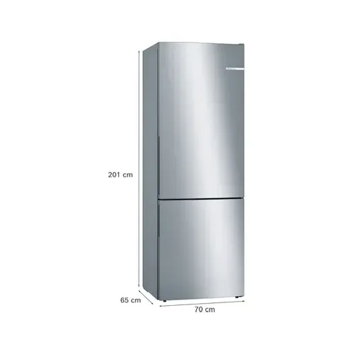 Réfrigérateur congélateur 70cm 419l - Kge49aica