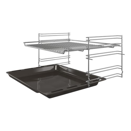 Cuisiniere mixte BOSCH HXN39AD21 4 foyers Blanc