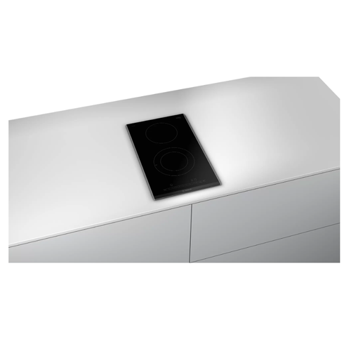 Domino Vitrocéramique 30 cm 2 Foyers 3500w Noir - Pkf375fp2e