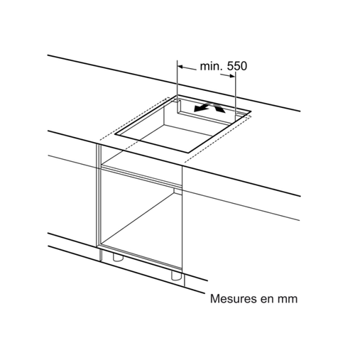 Table À Induction 4 foyers - Pvs611bb6e