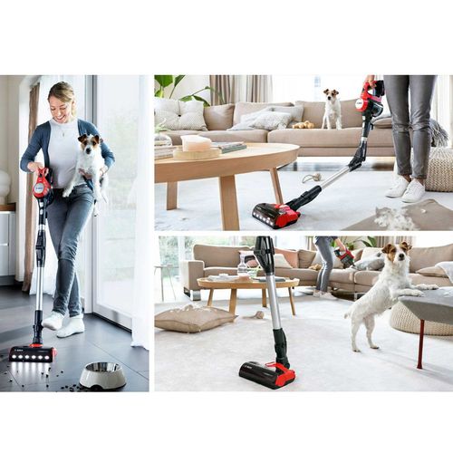 Aspirateur balai Sans Fil rechargeable Unlimited 7 ProAnimal Rouge- Bbs711anm