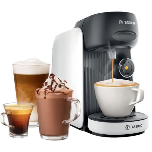 Machine À Café Multi-boissons - Tas16b4 - Tassimo T16 Finesse - 40 Boissons - Amovible 0,7l