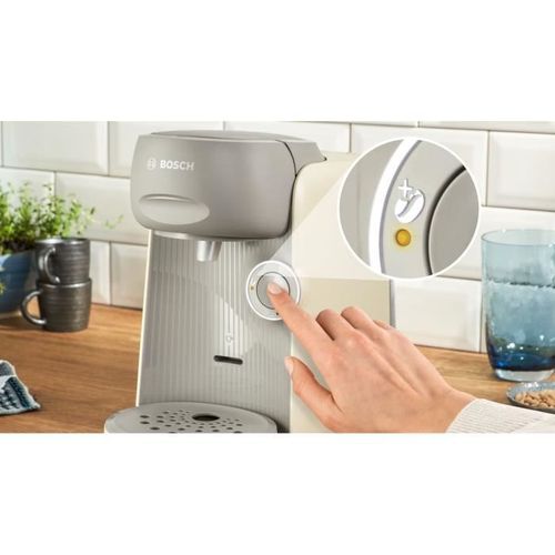 Cafétière à Dosette - Tassimo Finesse Tas16b7 - Crème
