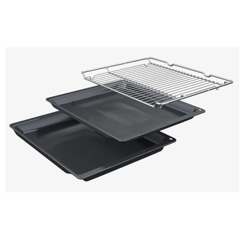 Four Multifonction Ecoclean Softclose - Ser8 - Hbg7541b1 Noir - Vol Four: 71l - 14 Modes De Cuisso