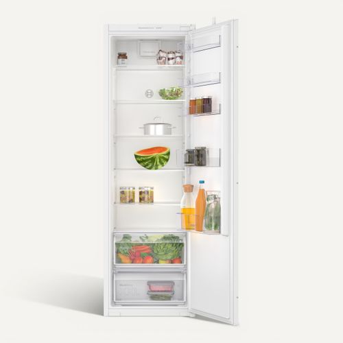 Réfrigérateur intégrable BOSCH KIR81NSE0 310 L vue de face