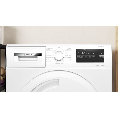 Sèche linge hublot BOSCH WTH83V12FR 8kg
