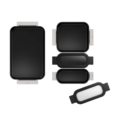 Batterie De Cuisine 4 Pièces Acier Inoxydable Hez9ff040