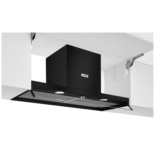 Hotte Box Intégrée 90cm 620m3/h Noir/verre - dBb96af60