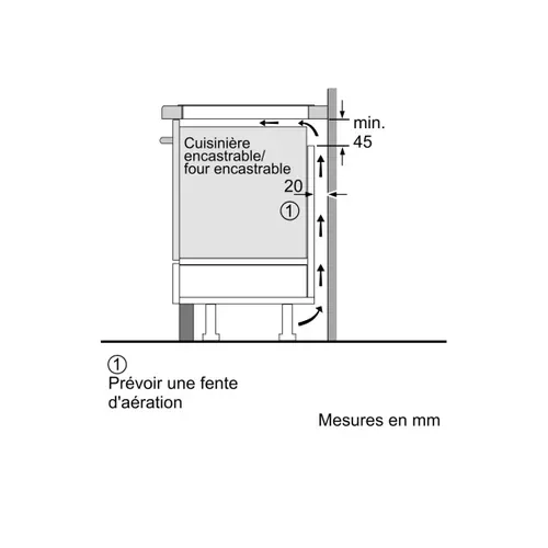 Table De Cuisson Induction 80cm 4 Feux 7400w Noir - Pvs831hc1e