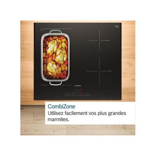 Table De Cuisson Induction 80cm 4 Feux 7400w Noir - Pvs831hc1e
