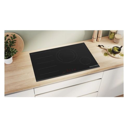 Table De Cuisson Induction 80cm 4 Feux 7400w Noir Pxe831hc1e