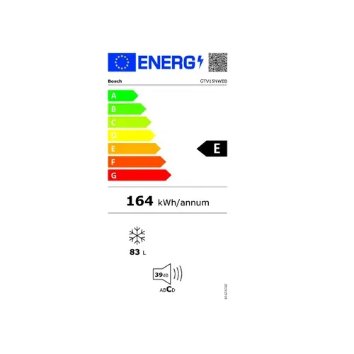 Congélateur Top 56cm 83l Statique Gtv15nweb
