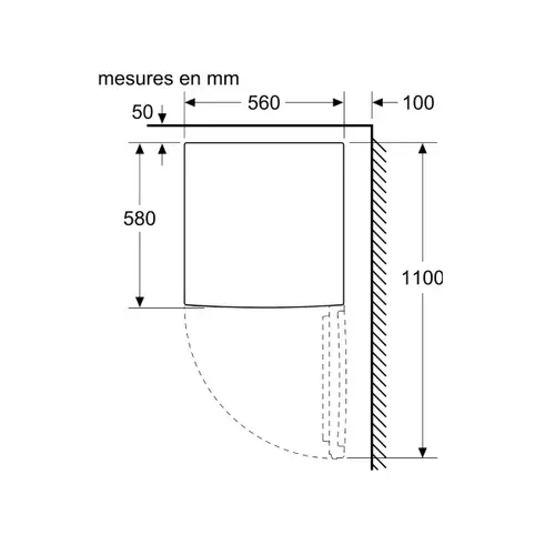 Congélateur Top 56cm 83l Statique Gtv15nweb