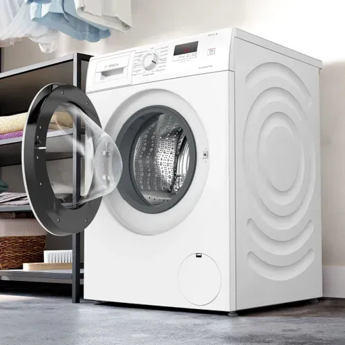 Lave-linge hublot BOSCH WGE03201FR 8kg Blanc vue d'ambiance 1
