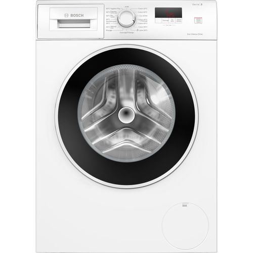 Lave-linge hublot BOSCH WGE03201FR 8kg Blanc vue de face