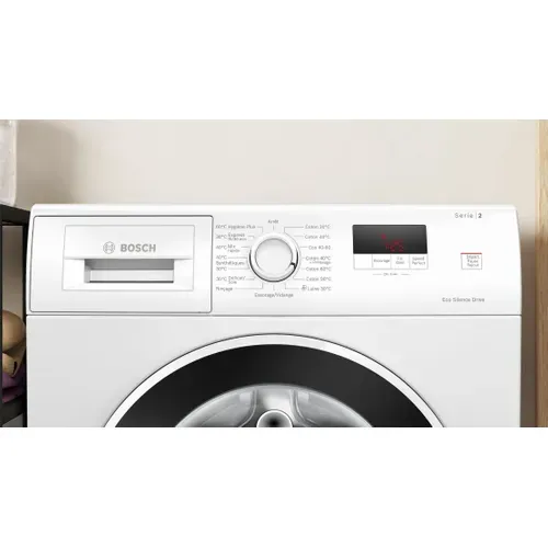 Lave-linge hublot BOSCH WGE03201FR 8kg Blanc