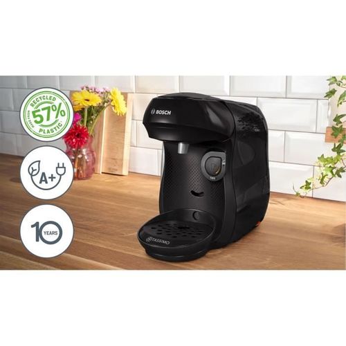 Machine à Café Multi-boissons - Tassimo - T10 Happy Noir - 1400 W