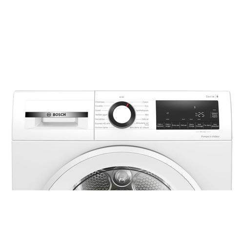 Sèche linge hublot BOSCH WQG1420DFR 9kg vue détaillée