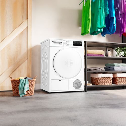 Sèche linge hublot BOSCH WTH8300DFR 8kg vue d'ambiance 1