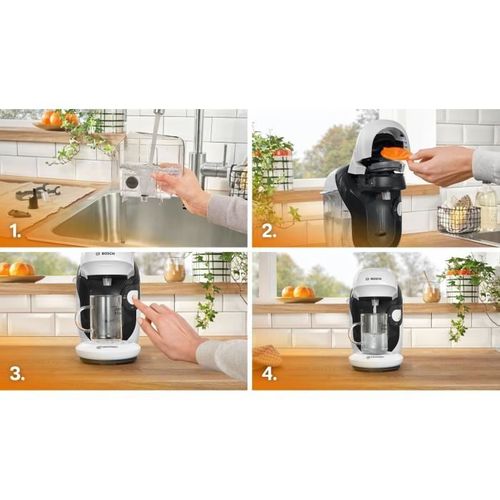 Machine à Café Multi-boissons - Tassimo - T11 Style Blanc - 1400 W