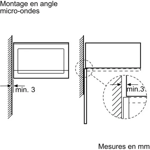 Micro-ondes Encastrable Monofonction 20l 800w - Bfl523mw1f