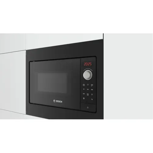 Micro-ondes encastrable BOSCH BFL523MB3F vue 3/4