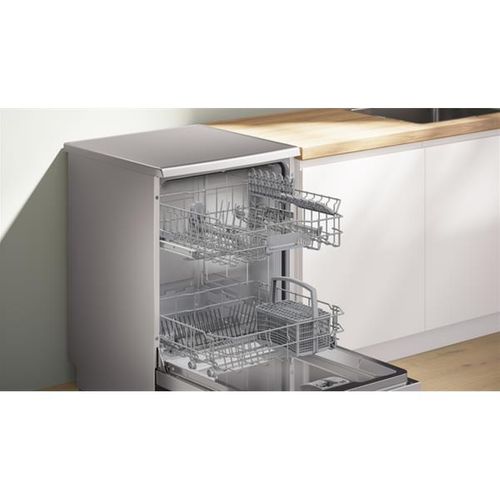 Lave-vaisselle Pose Libre  Sms26ai01f Ser2 - 12 Couverts - Induction - L60cm - 48 dB - Acier Brossé